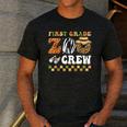 Field Zoo Trip Teacher First Grade Crew Back To School Men's Casual T-Shirt Dark Grey Field Zoo Trip Teacher First Grade Crew Back To School Men's Casual T-Shirt Dark Grey