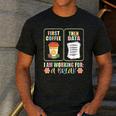 First Coffee Then Data SPED Teacher Taking a Break Men's Casual T-Shirt Dark Grey First Coffee Then Data SPED Teacher Taking a Break Men's Casual T-Shirt Dark Grey