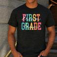 First Grade Dream Team Back To School 1st Grade Teacher Men's Casual T-Shirt Dark Grey First Grade Dream Team Back To School 1st Grade Teacher Men's Casual T-Shirt Dark Grey