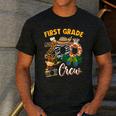 First Grade Zoo Field Trip Squad Matching Teacher Students Men's Casual T-Shirt Dark Grey