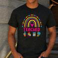 Future Kids Career Teacher Rainbow Boy Girl Graduations Men's Casual T-Shirt Dark Grey Future Kids Career Teacher Rainbow Boy Girl Graduations Men's Casual T-Shirt Dark Grey