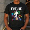 Future Teacher School Teacher Female Men's Casual T-Shirt Dark Grey Future Teacher School Teacher Female Men's Casual T-Shirt Dark Grey