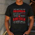 Georgia Teachers Classroom Tshirt Men's Casual T-Shirt Dark Grey Georgia Teachers Classroom Tshirt Men's Casual T-Shirt Dark Grey