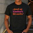 Good Ag Teachers Hit Curbs Teacher Apparel Men's Casual T-Shirt Dark Grey Good Ag Teachers Hit Curbs Teacher Apparel Men's Casual T-Shirt Dark Grey