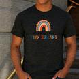 Good Day To Teach Tiny Humans Rainbow Teacher Men's Casual T-Shirt Dark Grey Good Day To Teach Tiny Humans Rainbow Teacher Men's Casual T-Shirt Dark Grey