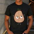 Good Egg Teacher Halloween Costume The Couch Potato Men's Casual T-Shirt Dark Grey Good Egg Teacher Halloween Costume The Couch Potato Men's Casual T-Shirt Dark Grey