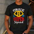Grade 8 Super Squad Superhero Teacher Team Men's Casual T-Shirt Dark Grey