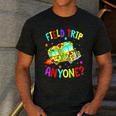 Groovy Field Trip Anyone Happy Field Day For Teachers Kids Men's Casual T-Shirt Dark Grey Groovy Field Trip Anyone Happy Field Day For Teachers Kids Men's Casual T-Shirt Dark Grey
