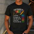 Growth Mindset Teacher Power Of Yet Inspirational Men's Casual T-Shirt Dark Grey