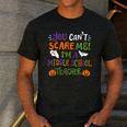 Halloween You Cant Scare Me Im A Middle School Teacher Men's Casual T-Shirt Dark Grey