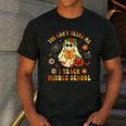 Halloween You Can't Scare Me I Teach Middle School Teacher Men's Casual T-Shirt Dark Grey Halloween You Can't Scare Me I Teach Middle School Teacher Men's Casual T-Shirt Dark Grey