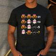 Halloween Math Teacher Men Women Order Of Operations Men's Casual T-Shirt Dark Grey