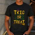 Halloween Math Teacher Trig Or Treat Student School College Men's Casual T-Shirt Dark Grey Halloween Math Teacher Trig Or Treat Student School College Men's Casual T-Shirt Dark Grey
