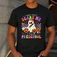 Halloween Teacher You Can't Scare Me I Teach Preschool Men's Casual T-Shirt Dark Grey Halloween Teacher You Can't Scare Me I Teach Preschool Men's Casual T-Shirt Dark Grey