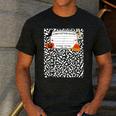 Halloween Teacher Composition Book Notebook Matching Group Men's Casual T-Shirt Dark Grey Halloween Teacher Composition Book Notebook Matching Group Men's Casual T-Shirt Dark Grey