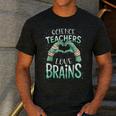 Halloween Teacher Tshirts Science Teachers Love Brains Men's Casual T-Shirt Dark Grey Halloween Teacher Tshirts Science Teachers Love Brains Men's Casual T-Shirt Dark Grey
