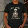 Halloween Weird Teachers Build Character Costume Men Women Men's Casual T-Shirt Dark Grey Halloween Weird Teachers Build Character Costume Men Women Men's Casual T-Shirt Dark Grey