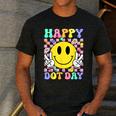 Happy Dot Day Shirts Teacher Student Girls Kids Smile Face Men's Casual T-Shirt Dark Grey Happy Dot Day Shirts Teacher Student Girls Kids Smile Face Men's Casual T-Shirt Dark Grey