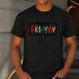 Happy Fri-Yay Friday Lovers Teacher Fri Yay Weekend Men's Casual T-Shirt Dark Grey