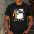 Happy Fri-Yay Teacher Fry Yay Friday Weekend Men's Casual T-Shirt Dark Grey Happy Fri-Yay Teacher Fry Yay Friday Weekend Men's Casual T-Shirt Dark Grey