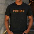 Happy Friday Love Fridays Fun Teacher For Men Women Men's Casual T-Shirt Dark Grey Happy Friday Love Fridays Fun Teacher For Men Women Men's Casual T-Shirt Dark Grey
