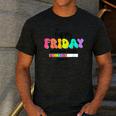 Happy Friyay Teacher School Friday Weekend Vibes Men's Casual T-Shirt Dark Grey Happy Friyay Teacher School Friday Weekend Vibes Men's Casual T-Shirt Dark Grey