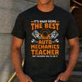 Hard Being The Best Auto Mechanics Teacher For Men Women Kids Men's Casual T-Shirt Dark Grey Hard Being The Best Auto Mechanics Teacher For Men Women Kids Men's Casual T-Shirt Dark Grey