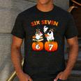 Haunted By 67 Boo Ghost Pumpkin Halloween Teacher Men's Casual T-Shirt Dark Grey Haunted By 67 Boo Ghost Pumpkin Halloween Teacher Men's Casual T-Shirt Dark Grey