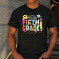 Hello Fifth Grade Team 5th Grade Back To School Teacher Kids Men's Casual T-Shirt Dark Grey Hello Fifth Grade Team 5th Grade Back To School Teacher Kids Men's Casual T-Shirt Dark Grey
