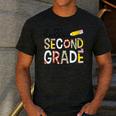 Hello Second Grade Team 2nd Grade Back To School Teacher Kid Men's Casual T-Shirt Dark Grey Hello Second Grade Team 2nd Grade Back To School Teacher Kid Men's Casual T-Shirt Dark Grey