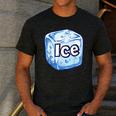 Ice Halloween Pun Costume Easy Lazy Team Group Teacher Men's Casual T-Shirt Dark Grey Ice Halloween Pun Costume Easy Lazy Team Group Teacher Men's Casual T-Shirt Dark Grey