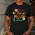 I’m Bilingual I Haha And Jaja Spanish Teacher Bilingual For Men Women Girls Kids Men's Casual T-Shirt Dark Grey