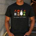 Inclusion Isn't Scary SLP Halloween Sped Teacher Animal Men's Casual T-Shirt Dark Grey
