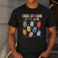 Inclusion Is My Jam SPED Teacher Special Education Life Men's Casual T-Shirt Dark Grey