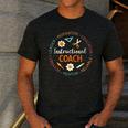 Instructional Coach Back To School Teacher Men's Casual T-Shirt Dark Grey Instructional Coach Back To School Teacher Men's Casual T-Shirt Dark Grey