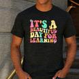 It's Beautiful Day For Learning Retro Teacher Students Women Men's Casual T-Shirt Dark Grey It's Beautiful Day For Learning Retro Teacher Students Women Men's Casual T-Shirt Dark Grey