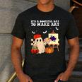 It's A Bootiful Day To Make Art Groovy Art Teacher Halloween Men's Casual T-Shirt Dark Grey It's A Bootiful Day To Make Art Groovy Art Teacher Halloween Men's Casual T-Shirt Dark Grey