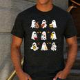 It's A Bootiful Day To Make Music Ghost Teacher Men's Casual T-Shirt Dark Grey
