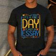 It's A Fine Day To Write An Essay Class English Teacher Men's Casual T-Shirt Dark Grey It's A Fine Day To Write An Essay Class English Teacher Men's Casual T-Shirt Dark Grey