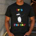 It's Fri-Yay Dabbing Penguin Friday Weekend Teacher Student Men's Casual T-Shirt Dark Grey It's Fri-Yay Dabbing Penguin Friday Weekend Teacher Student Men's Casual T-Shirt Dark Grey