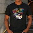 It's A Good Day To Make Some Art Artist Drawing Teacher Men's Casual T-Shirt Dark Grey