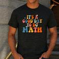 Its A Good Day To Do Math Retro Math Teacher Student Men's Casual T-Shirt Dark Grey