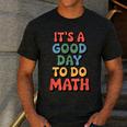 It's A Good Day To Do Math Retro Math Teacher Student Men's Casual T-Shirt Dark Grey It's A Good Day To Do Math Retro Math Teacher Student Men's Casual T-Shirt Dark Grey