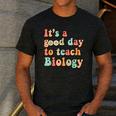 It's A Good Day To Teach Biology Biology Teacher Men's Casual T-Shirt Dark Grey It's A Good Day To Teach Biology Biology Teacher Men's Casual T-Shirt Dark Grey