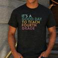It's A Good Day To Teach Fourth Grade 4th Grade Teacher Men's Casual T-Shirt Dark Grey It's A Good Day To Teach Fourth Grade 4th Grade Teacher Men's Casual T-Shirt Dark Grey
