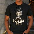 Its Pottery Day Clay Craft Ceramic Hobby Artisan Art Teacher Men's Casual T-Shirt Dark Grey Its Pottery Day Clay Craft Ceramic Hobby Artisan Art Teacher Men's Casual T-Shirt Dark Grey