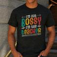 I´m Not Bossy I´m The Teacher Graduation Men Women Men's Casual T-Shirt Dark Grey I´m Not Bossy I´m The Teacher Graduation Men Women Men's Casual T-Shirt Dark Grey
