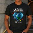 Be Kind Dolphin Autism Awareness Back To School Teacher Men Women Kids Men's Casual T-Shirt Dark Grey Be Kind Dolphin Autism Awareness Back To School Teacher Men Women Kids Men's Casual T-Shirt Dark Grey