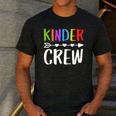 Kinder Crew Shirt Kindergarten Boy Girl Student Teacher Men's Casual T-Shirt Dark Grey