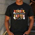 Kindergarten Dream Ghost Team Fall Halloween Spooky Teachers Men's Casual T-Shirt Dark Grey Kindergarten Dream Ghost Team Fall Halloween Spooky Teachers Men's Casual T-Shirt Dark Grey